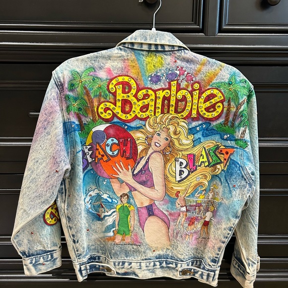 Barbie Beach Blast Vintage Jean Jacket - Picture 5 of 5